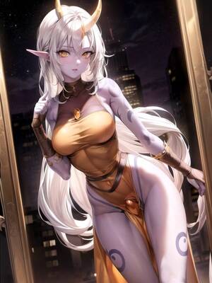 Modern Hentai Porn - Model, Touching Face, Modern city Hentai AI Porn