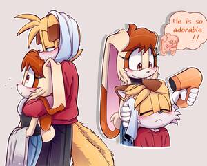 mature love girl - Older Tails and Cream, by @_Ra_Fox : r/SonicTheHedgehog