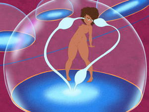 home tip xxx cartoon - alien big_thighs breasts brown_hair dark_skin femsub gratuity_tip_tucci  green_eyes happy_trance home_(movie) kyder nude small_breasts