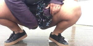 Black Pussy In Public - Playing Around At The Park HD SEX Porn Video 1:32