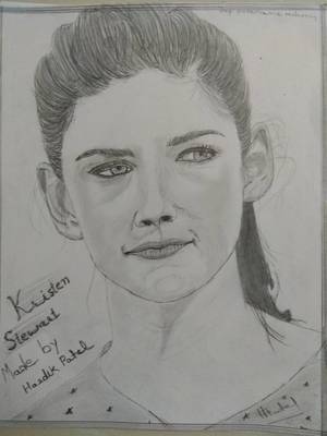 Kristen Stewart Porn Xvideo - ... Saatchi Art Artist Hardik Patel; Drawing, â€œKristen stewartâ€ #art