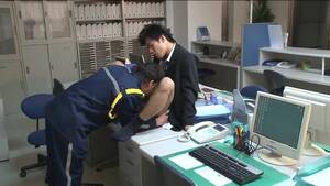 Desk Sex Gay - Gay japanese fuck in office - ThisVid.com