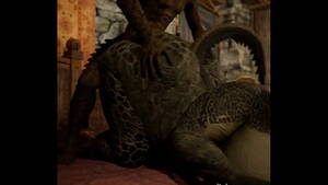 Argonian Porn - Mama Argonian loves Doggystyle - XVIDEOS.COM