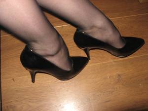 amateur homemade heels - cum heels