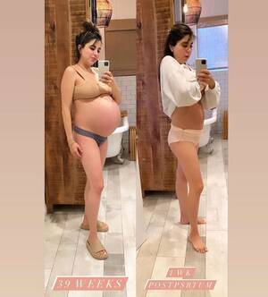 daniella monet big tits - Celeb Moms Debut Postpartum Bodies Days After Giving Birth