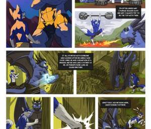 Gay Furry Porn Comic Blacked Out - Black And Blue - Issue 2 | Erofus - Sex and Porn Comics