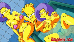 Hot Tud Bart Simpson Porn - In the Bathtub With the Twin Step Sisters - the Simptoons - XAnimu.com