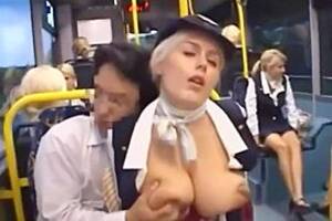 groping large tits - GROPING BIG TITS IN A BUS, leaked HD fuck video (Nov 27, 2019)