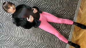 bisexual shemales in leggings - Leggings Shemale Porn Videos