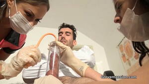 dentist hand job - Glove Mansion - Experimental dental handjob part 2
