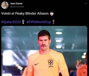 Alisson Porn - QuÃ© te hiciste Alisson? Las reacciones al nuevo look del arquero de Brasil  en Qatar 2022