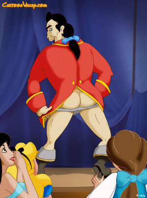 adult disney cartoons naked - Disney Princesses and Gaston porn extravaganza