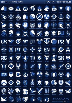 Halo Avp Porn - Halo 4 Service Emblems