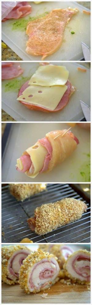 Bo Lawson Porn - all-food-drink: How To Chicken Cordon Bleu