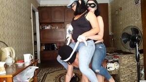 ffm spanked - FFM session #29 Saddled and spanked - Free Porn Videos - YouPorn