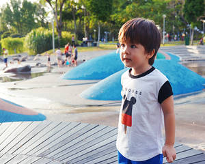 Man Fucks Toddler - The story begins... At about 6pm, I brought Dash (and Ellen) to Bishan AMK  park, where there is a water playground which Dash loves.