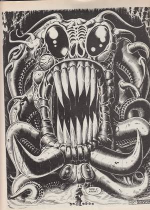Comic Boy Porn - And if the fantastic gun porn of yesterday wasn't enough from Mr Pugh we  now move into another of his sspecialist areas - absolutely crazy monsters,  ...