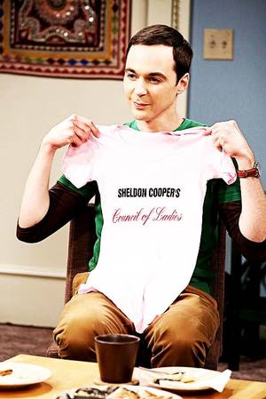 Jim Parsons Porn Scenes - Sheldon Cooper's Council of Ladies T-Shirt â€“ Big Bang Theory