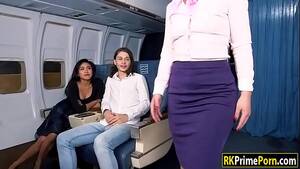 Flight Attendants Looking For Sex - Flight attendant Nikki fucks passenger - XVIDEOS.COM