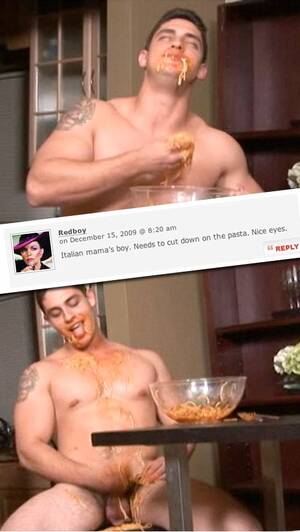Falko Porn 2010 - CollegeDudes 24/7: Tony Falco Loves His Mama's Pasta - WAYBIG