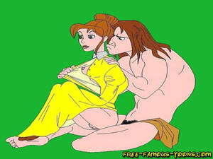 famous toon cfnm - Tarzan and Jane wild sex - Free-Famous-Toons.com