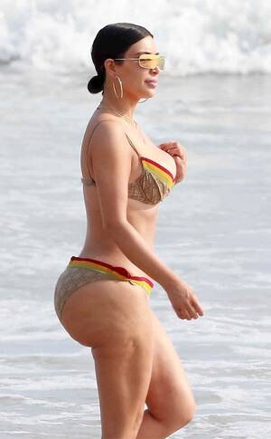 kim kardashian hot nude latina - Kim & Kourtney Hop in Barely-There Bikinis During Mexican Getaway