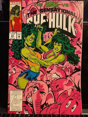 Johnny Storm And She Hulk Porn - Marvel's She-Hulk: 40 Years 10 Covers â€“ Nostalgia King