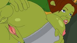 cartoon ass pounding - Shrek fucked in the ass his sexy girlfriend Fiona