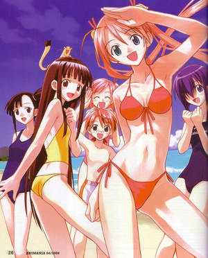 Anime Bookstore - Negima! swimsuits