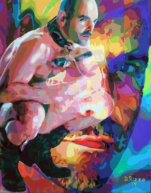 Colorful Artistic Porn - This colorful #abstract painting is done in his \