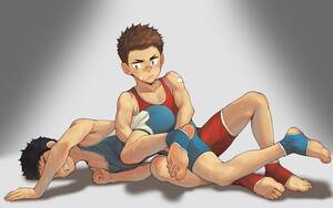 Anime Gay Porn Wrestling - Gay Wrestling Hentai | Gay Fetish XXX