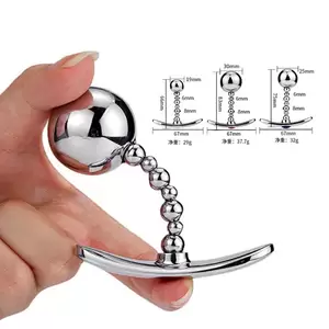 anal balls toy - Metal Smooth Anal Beads G-spot Prostate Stimulator Vagina Butt Plug Orgasm Anal  Balls Porn Gay Sex Toys For Women Men Adults 18 - AliExpress