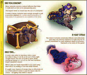 Hardcore Tentacle Porn X Ray - Larry's Libram of Monster Breeding â€“ Mimic by Sparrow - Hentai Foundry