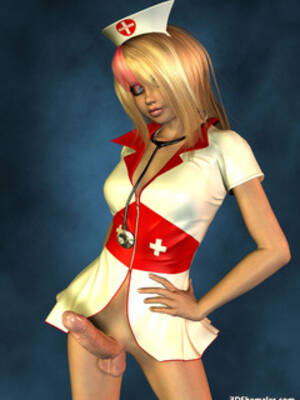 3d Shemale Nurse Porn - Sexy blond 3D shemale as a nurse - Cartoon Porn Pictures