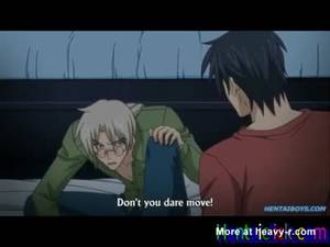 anime tranny gets castrated - Handsome hentai gay man having a love affair