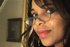 Black Woman Glasses Porn - Black girl in glasses convinced to masturbate her pussy - black and ebony  porn at ThisVid tube