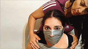 latina milf gag - Latina MILF Step-Mommy Makes Bridged OTN Monster Tape Gag For Sexy  Step-Daughter! - Selfgags: Bound And Gagged Women | Bondage Porn Videos