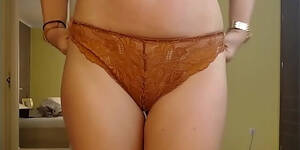 homemade lingerie cam - Blonde Amateur Panties On Cam HD SEX Porn Video 5:08