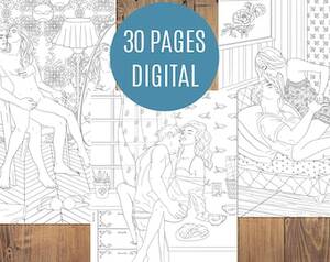 Adult Sex Coloring Books - Handmade porn coloring book - Etsy DK