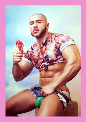 Francois Sagat Leather - 10 Reasons to fall in love with Francois Sagat's Calendar