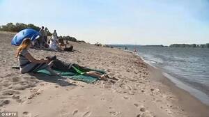 collins beach babes naked - Naked man assaults dog owner at nude beach in Oregon | Daily Mail Online