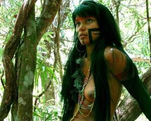 Brazilian Tribal Women Porn - Indigenous Brazilian Guajajara Woman [1502x1200] : r/HumanPorn
