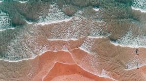 honeymoon beach private nudist couples - Aerial View Haulover Beach Park