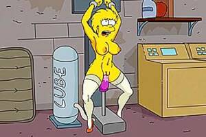 Lisa Simpson Cartoon Porn - Curvy Cartoon Hottie Lisa Simpson Tied Up Riding A Fuck Machine, leaked Cartoon  xxx video (Mar