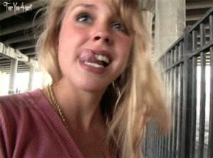 crazu handjob blowjob - Blonde Blowjob Handjob Cumshot GIF