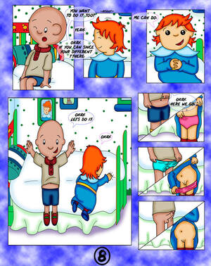 Caillou Cartoon Porn - Caillou Discovers, Part 1 - Page 9 - HentaiRox