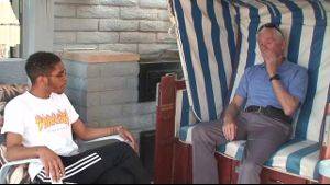 Dr Carl%27 - Carl Tries Out The Black Pool Boy