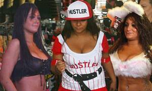 Jersey Shore Gangbang Porn - Snooki takes her Jersey Shore girl gang shopping for kinky costumes | Daily  Mail Online