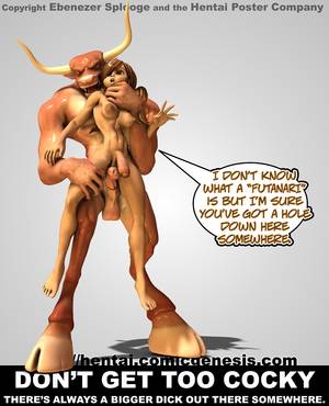 gangbang tits minotaur - Comic