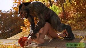 Lil Fuck 3d - Little Red Riding Hood fucked by Werewolf monster. 3D Porn Animation -  RedTube